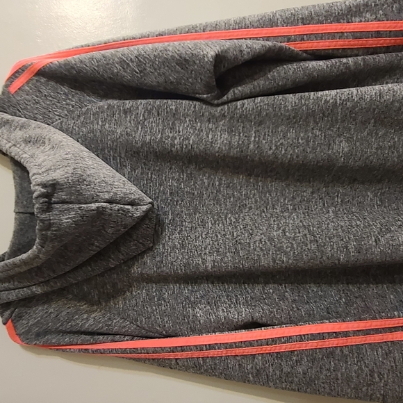 Free Kisses Pink and Gray Sweater with Soft Comfort - Picture 2 of 5